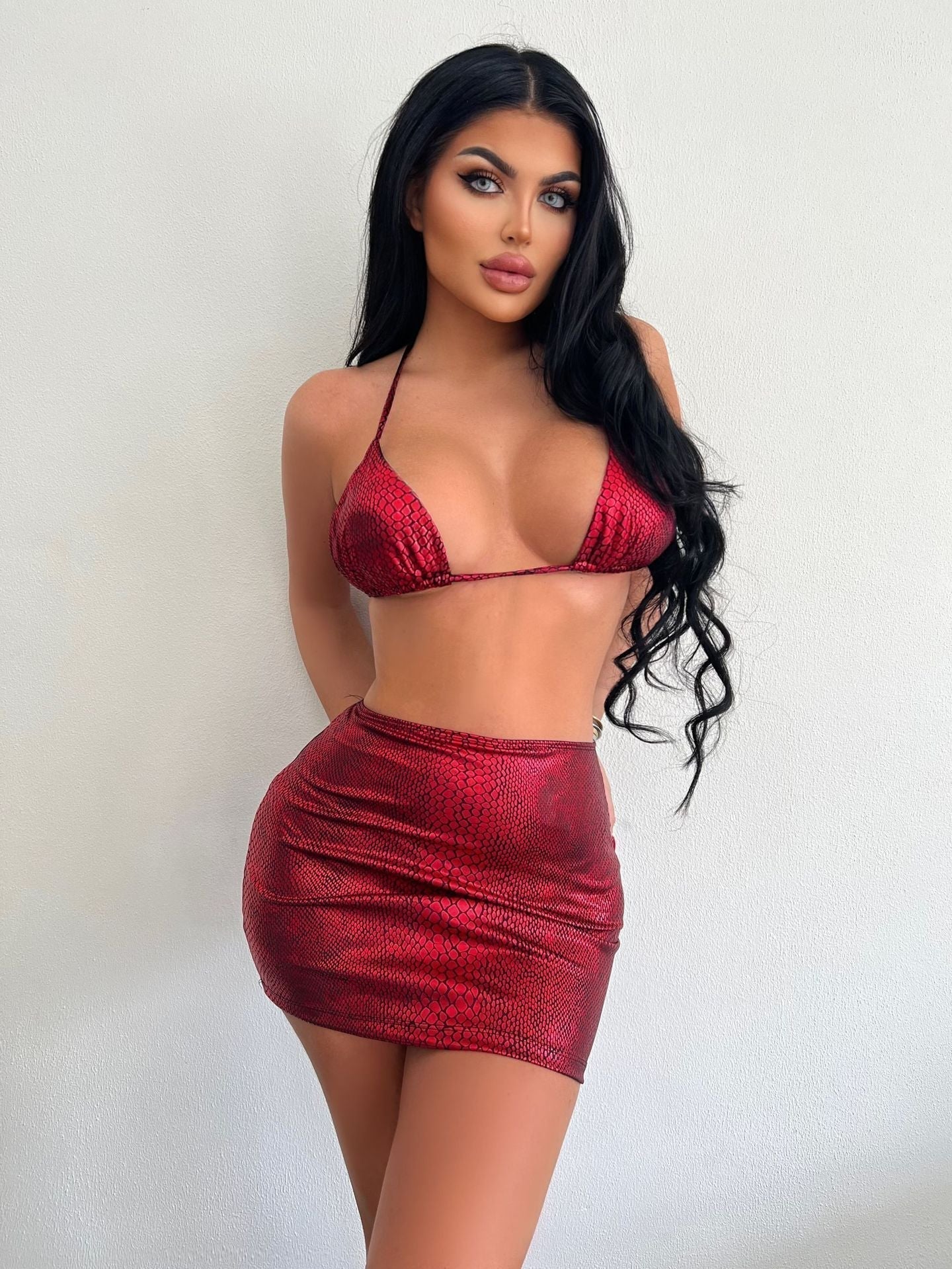 Kiara® | One-Piece Swimsuit With Snake Print