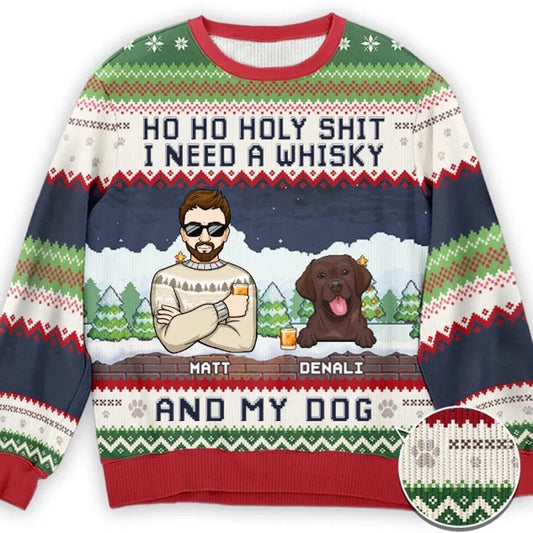 Lena | Lightweight Christmas sweater with a crew neck