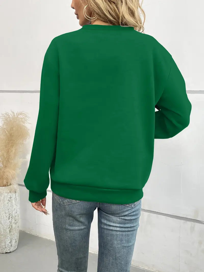 Nicole® | Oversized Cotton Sweater With Bow