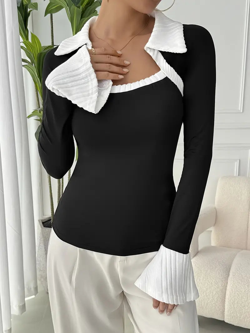 Oriana® | Elegant Knit Top