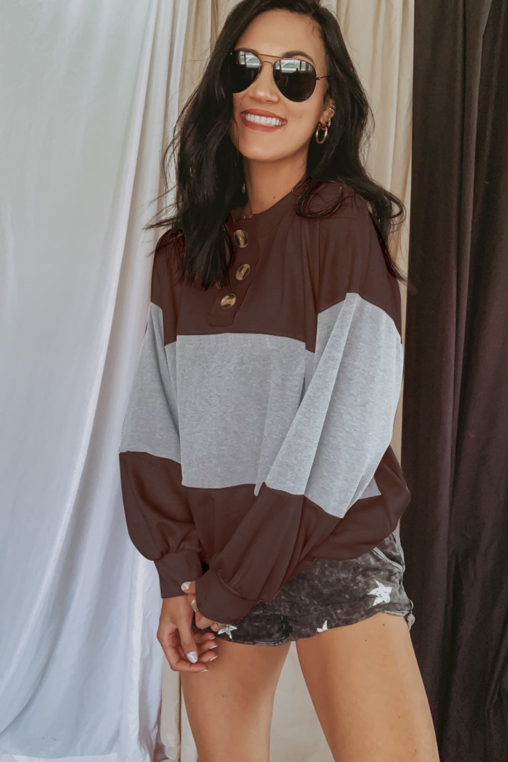 Frida | Long sleeve crew neck sweatshirt