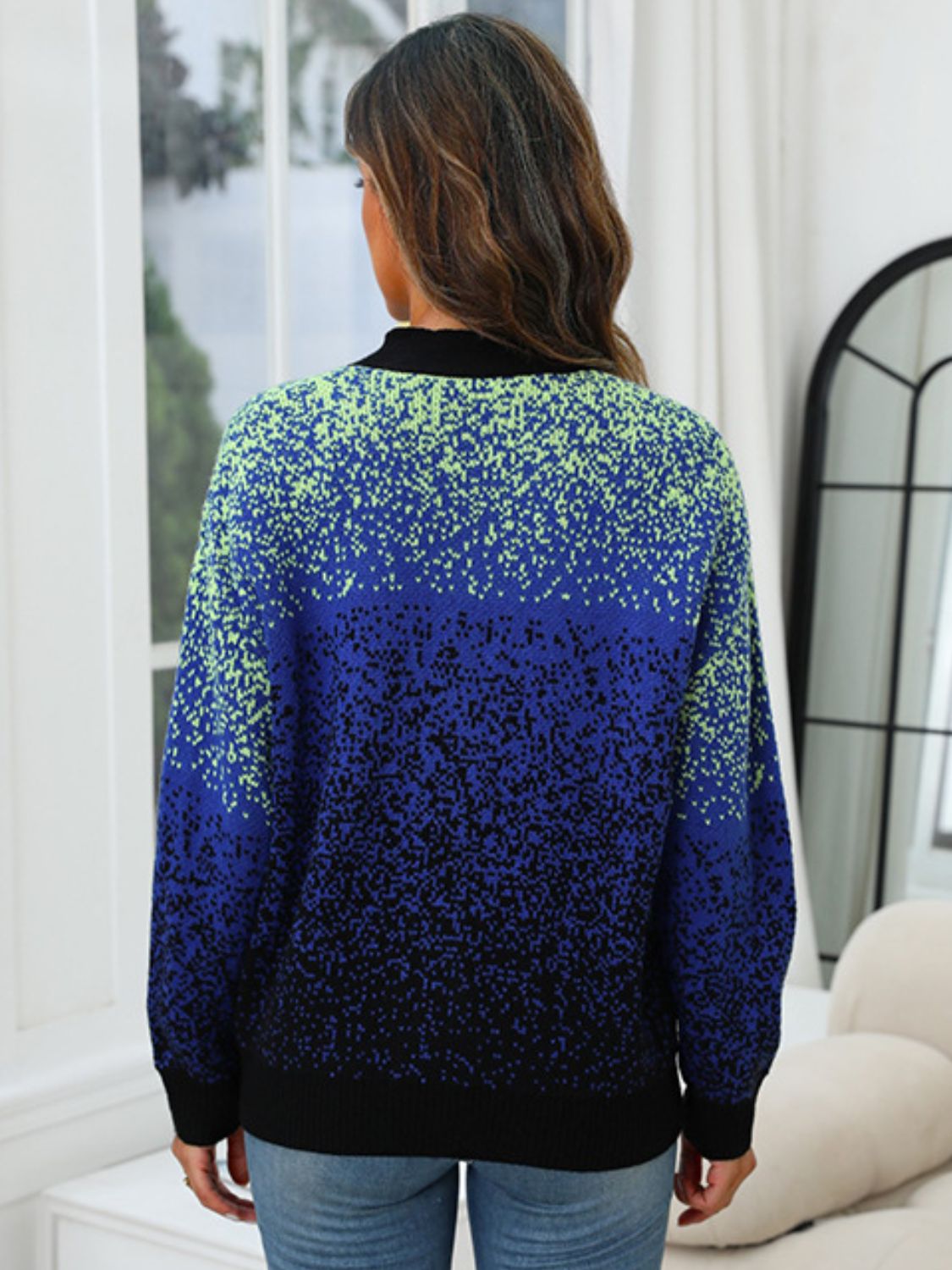 Gina | Long sleeve cardigan with buttons