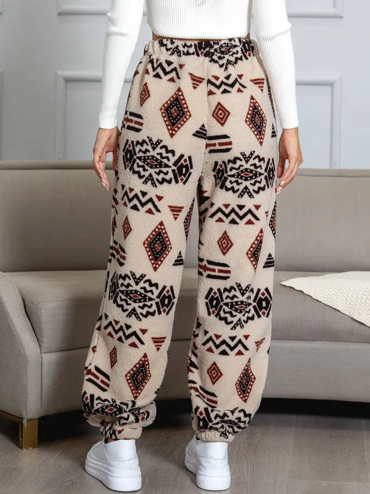 Inés | Knitted jogging pants with skinny trousers