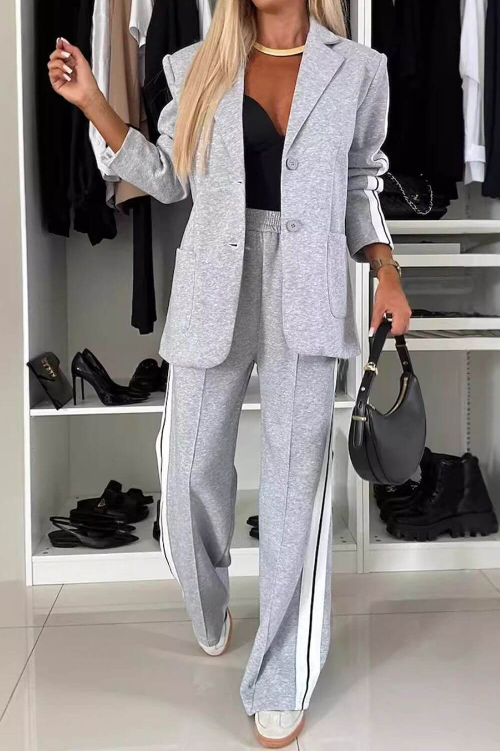 Hilda® | Complete Cotton Set With Contrast Collar