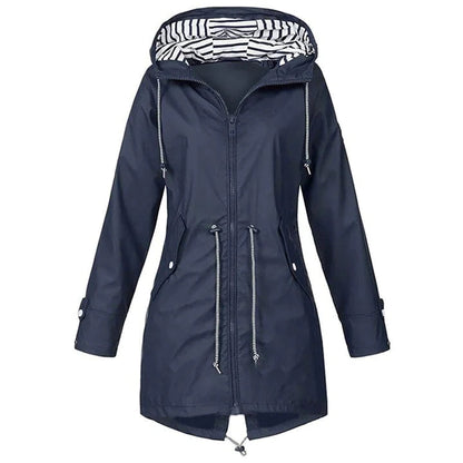 Marie | Women’s Casual Hooded Lightweight Raincoat