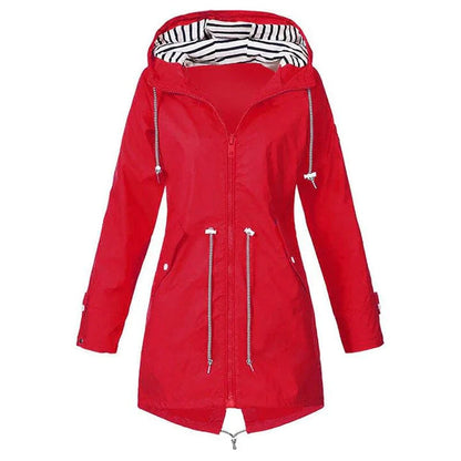 Marie | Women’s Casual Hooded Lightweight Raincoat