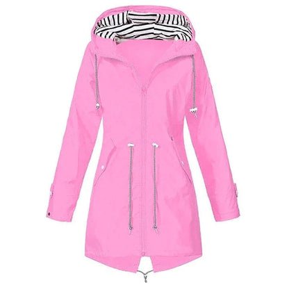Marie | Women’s Casual Hooded Lightweight Raincoat