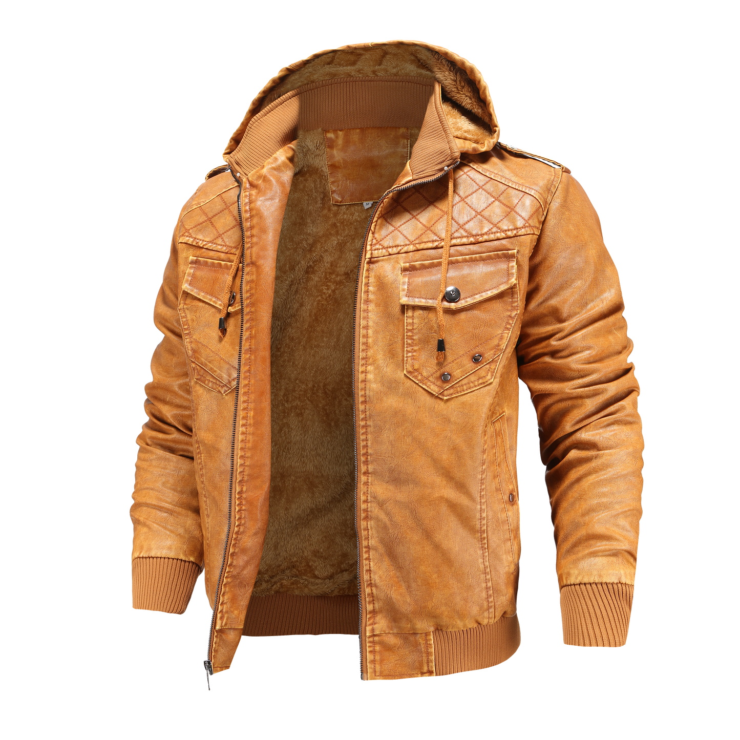 Dorian | Men's Hooded Bomber Jacket