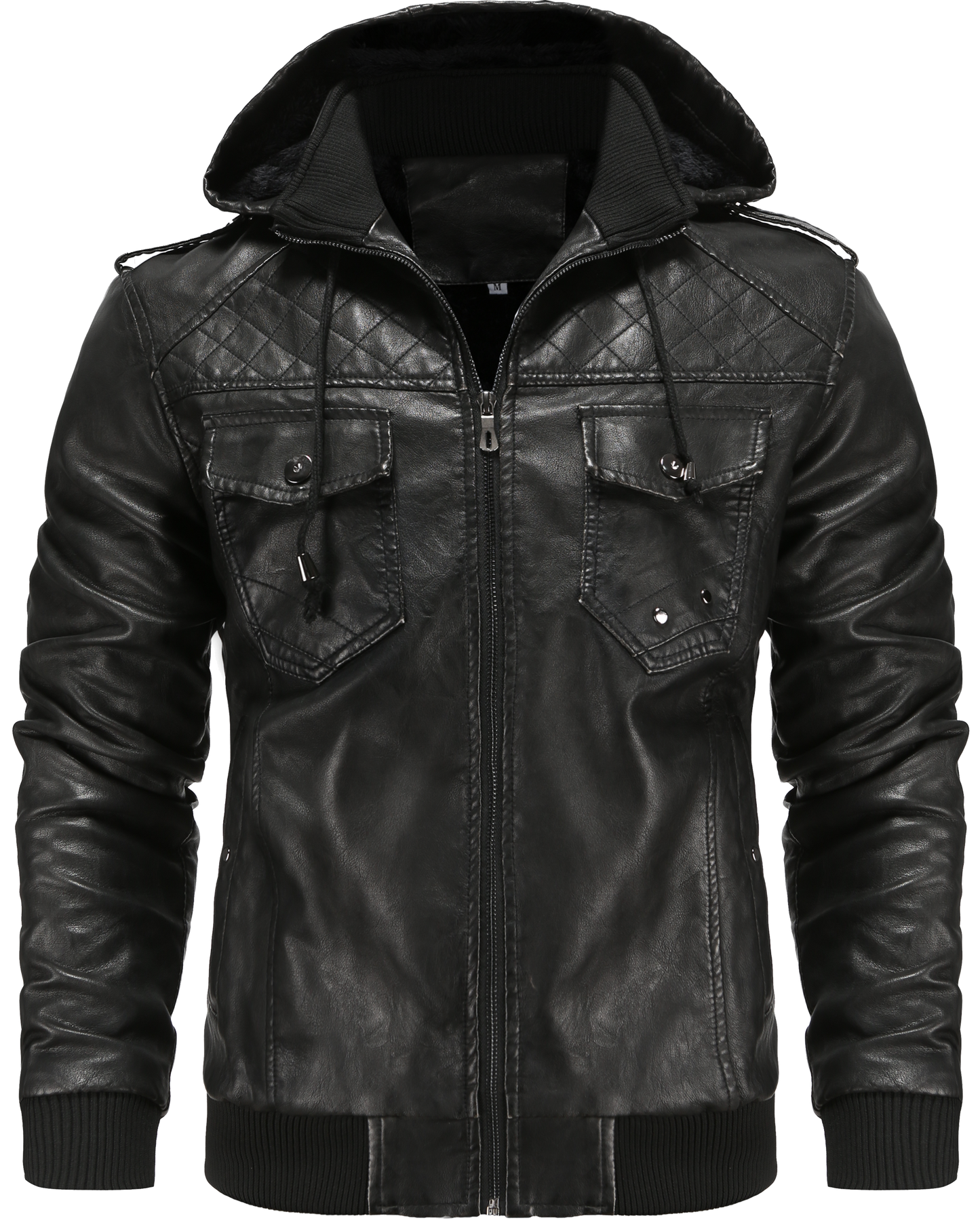Dorian | Men's Hooded Bomber Jacket