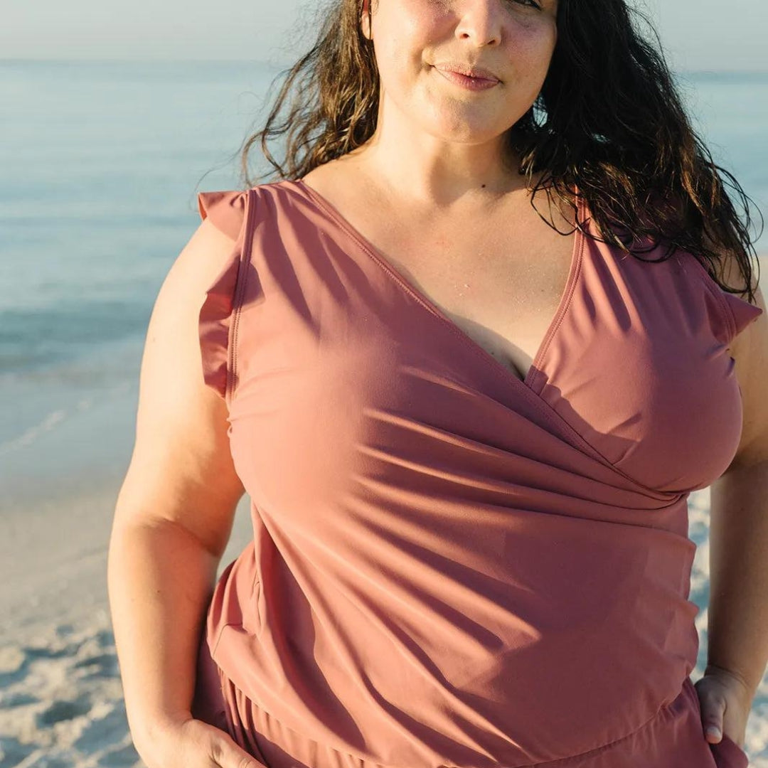 Keren® | Stylish Swimsuit With Integrated Bra