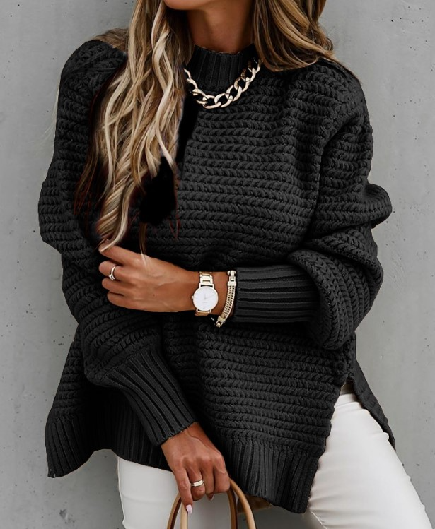 Maite | Women's knitted sweater with long sleeves