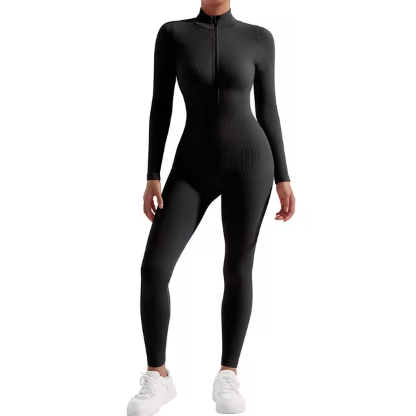 Jasmine® | Bodycon Jumpsuit With Front Zip
