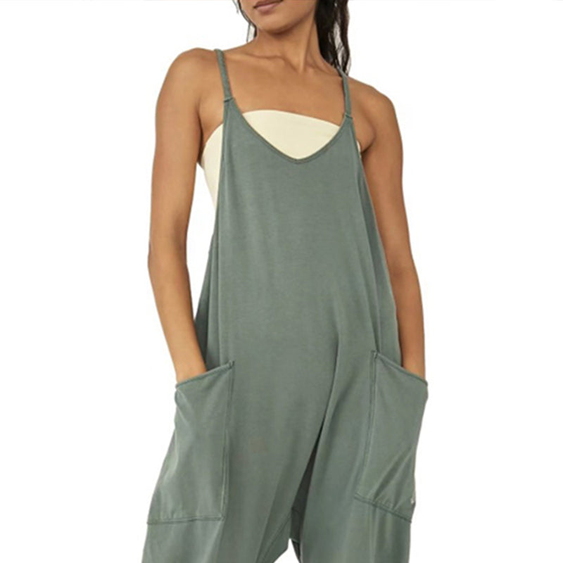 Yolanda® | Solid color jumpsuit for women