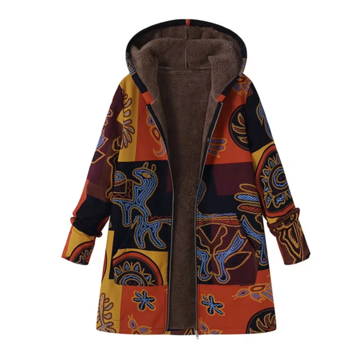 Pilar | Cotton winter jacket with hood