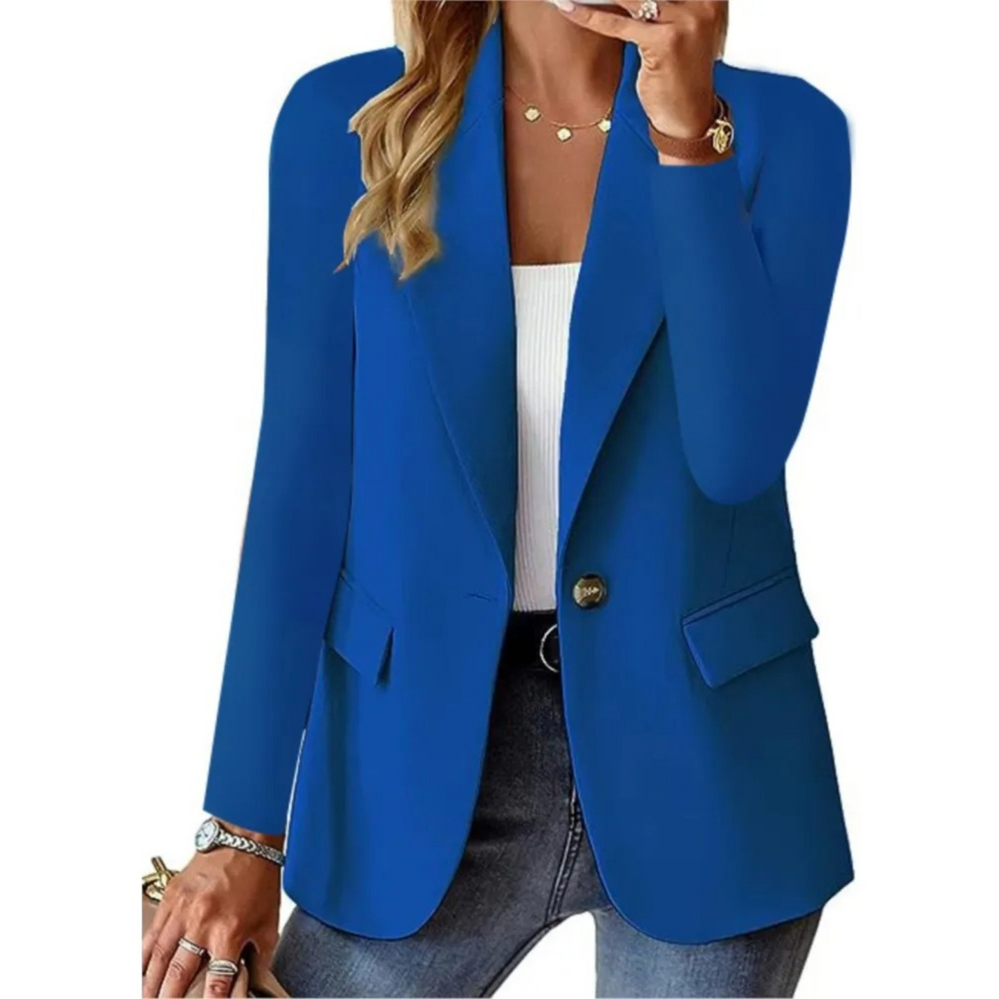 Zoé | Casual women's blazer with long sleeves