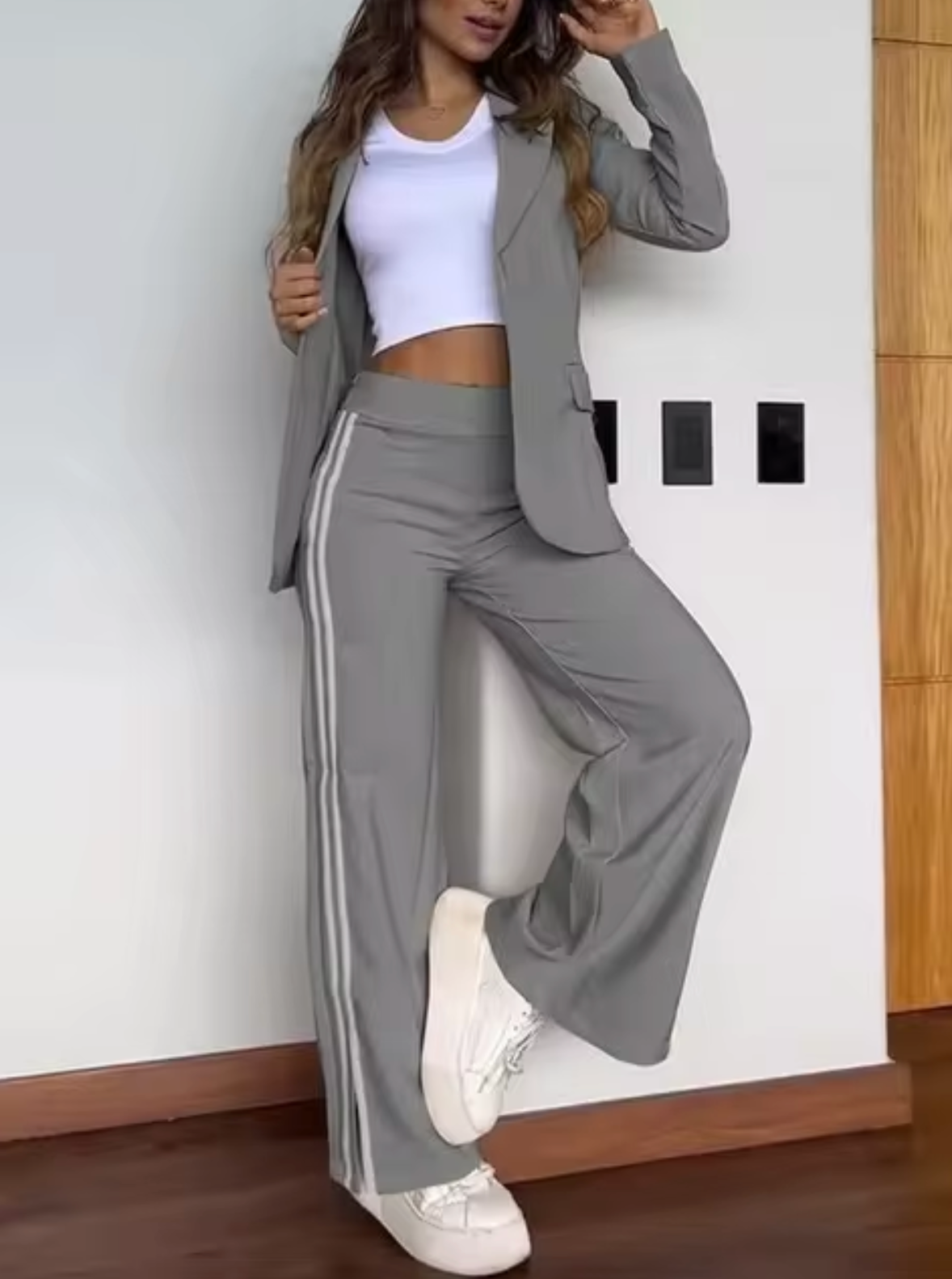 Natividad | Elegant blazer and trousers set