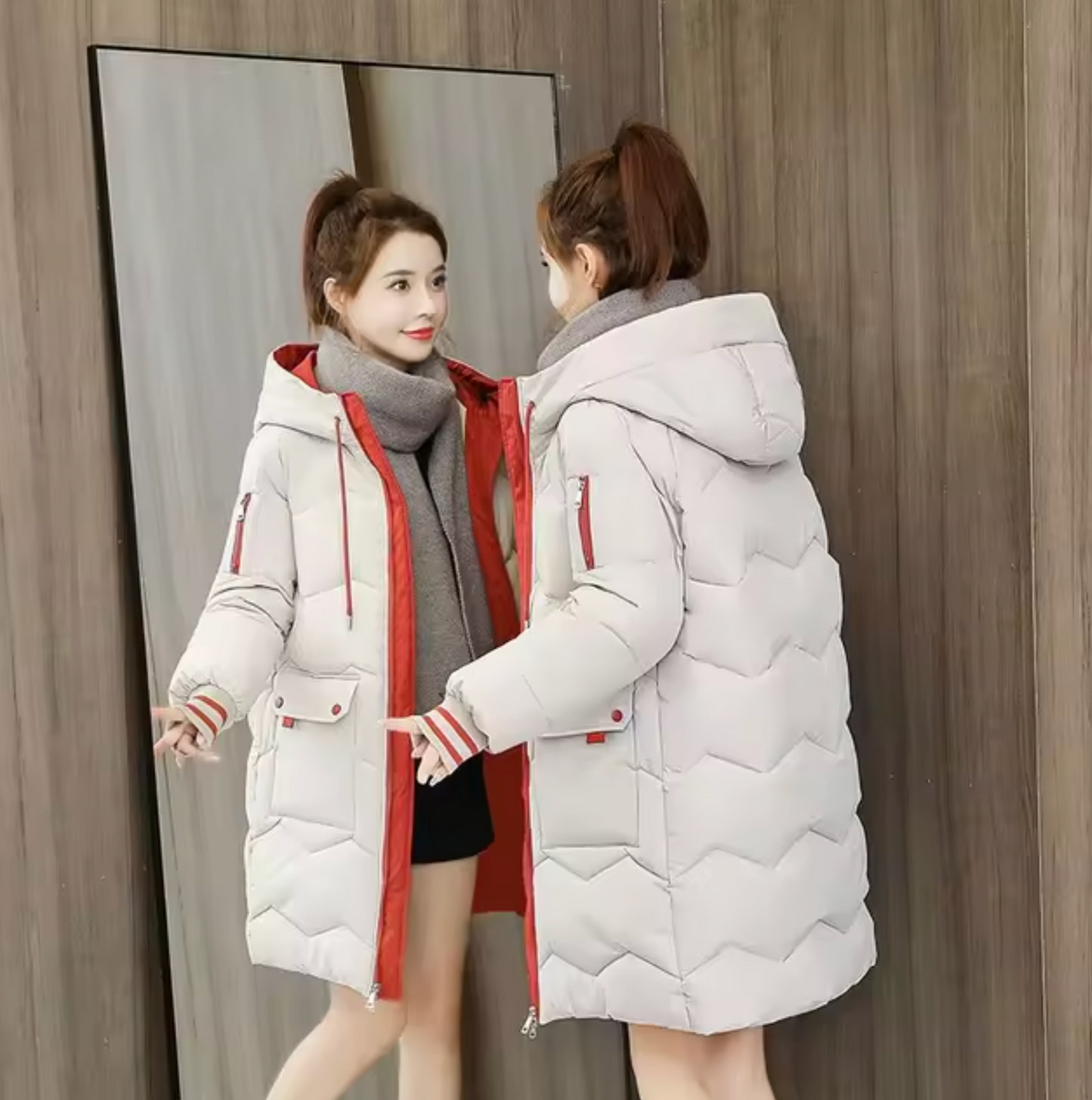 Remedios | Long cotton parka