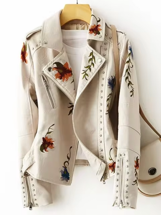 Jazmin | Vintage leather jacket