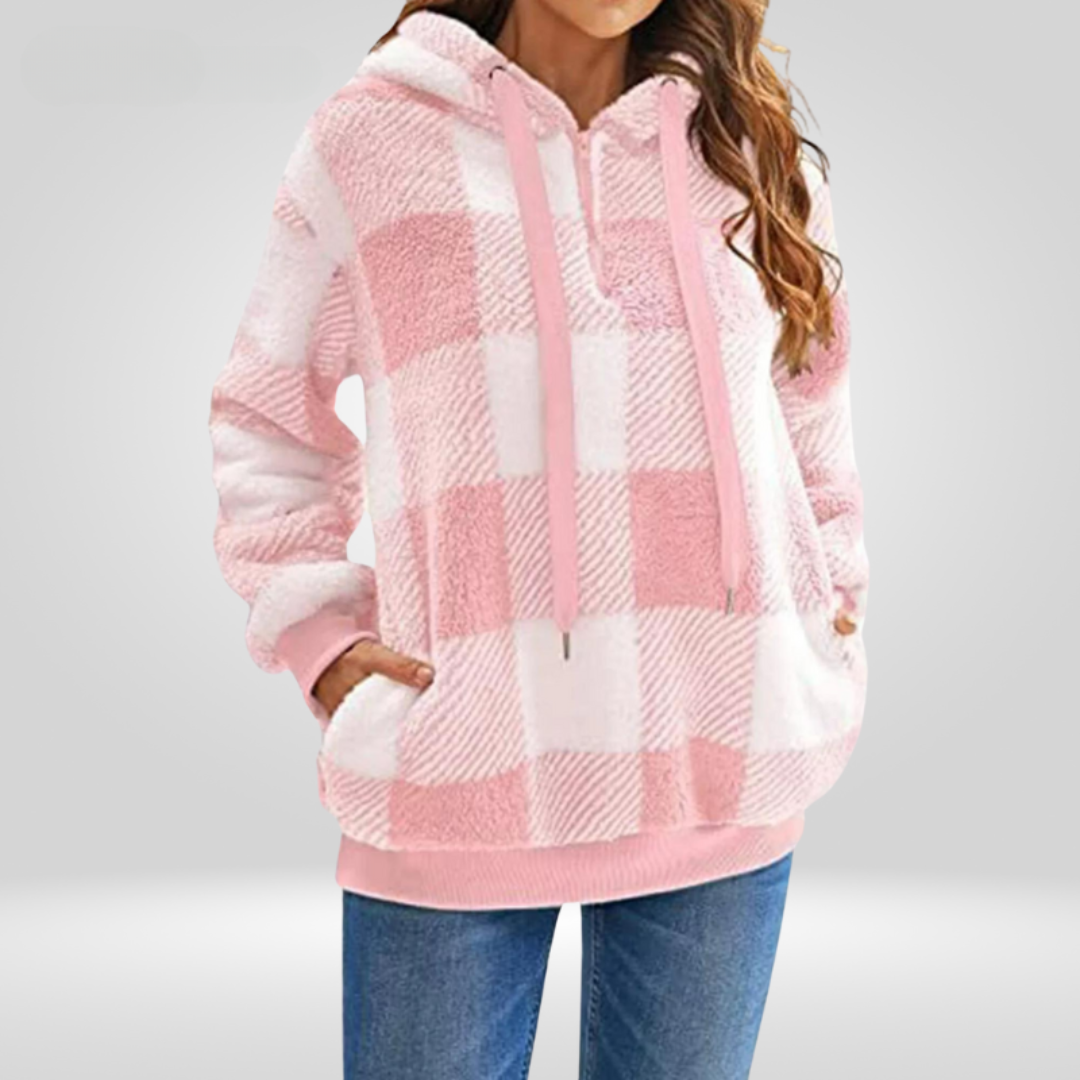 Angeline's | Stylish half zip sweater