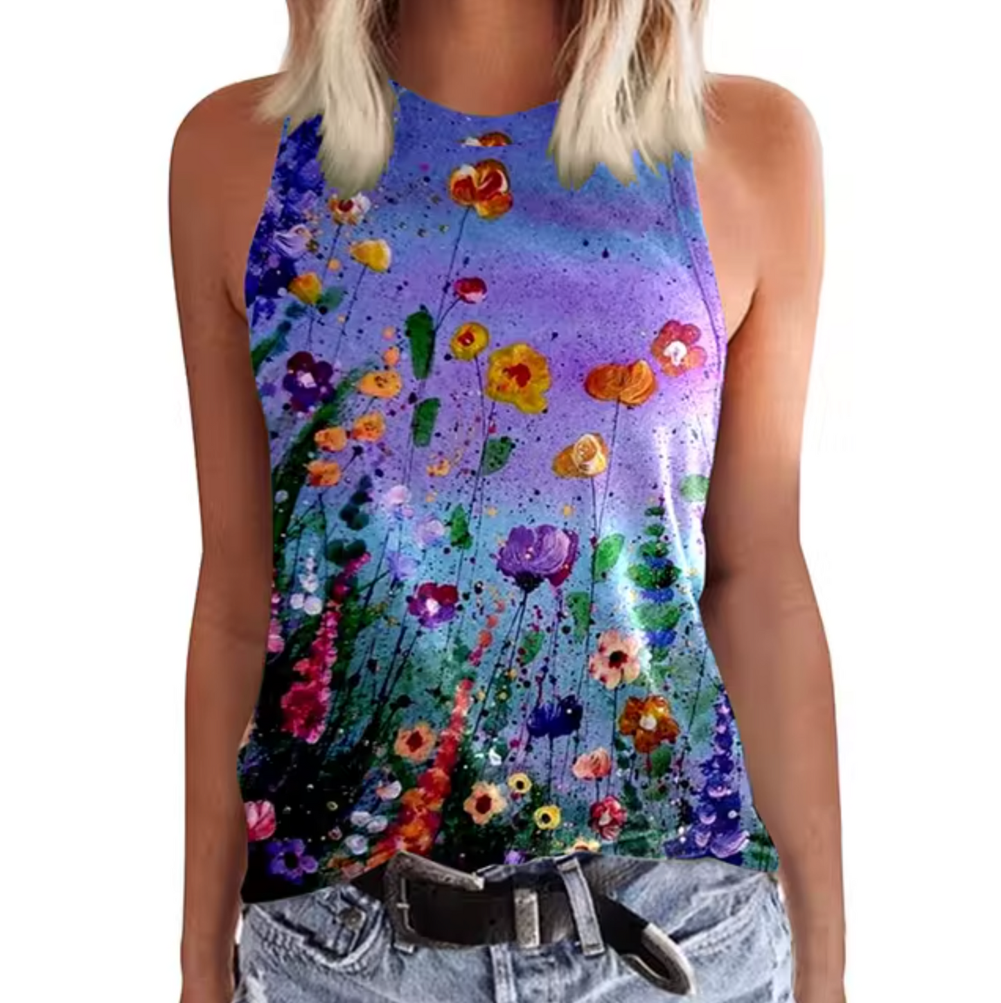 Ivy® | Floral Print Tank Tops