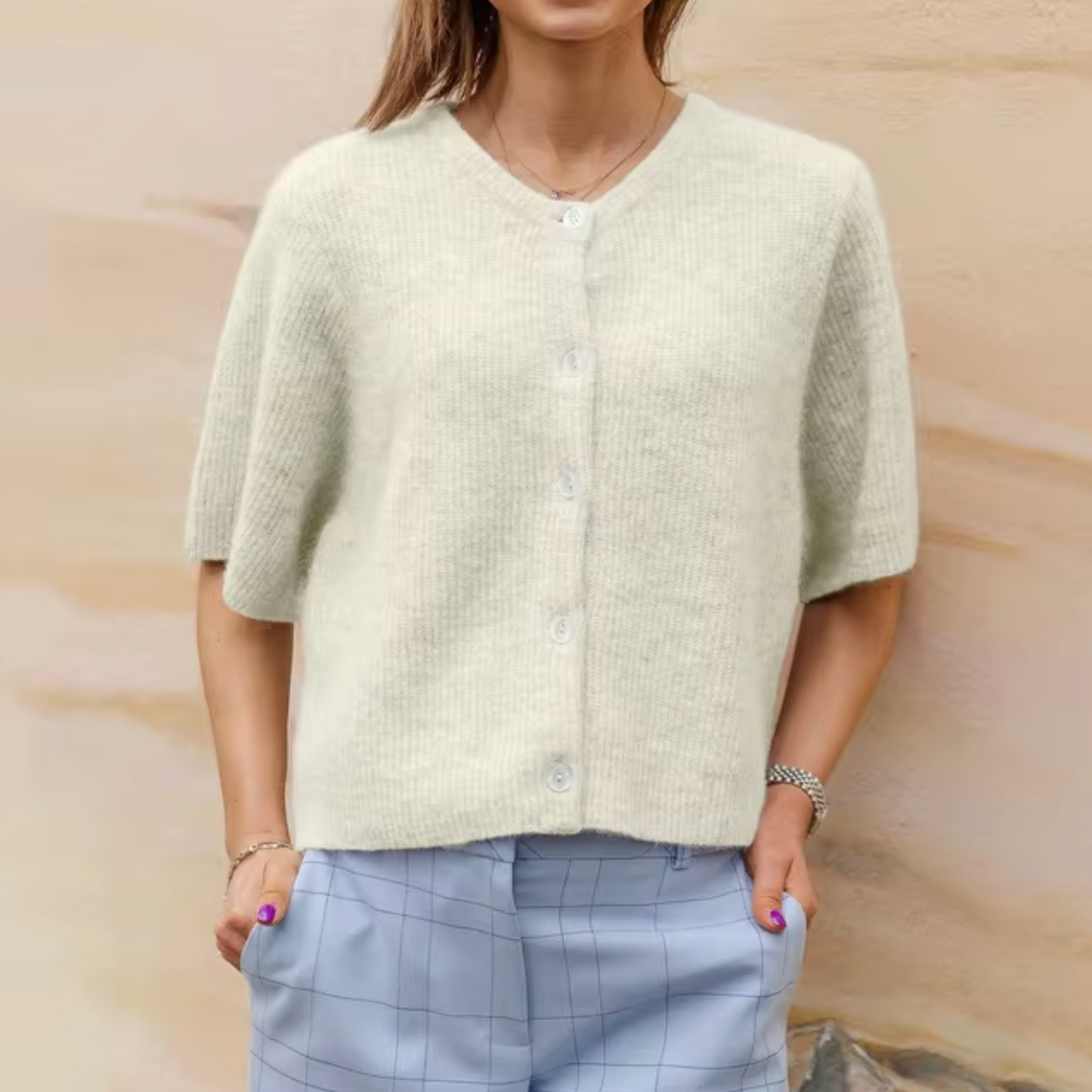 Samanta | Short sleeve cardigan