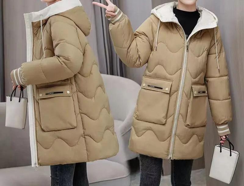Brigitte | cozy and insulated waterproof winter jacket with hood