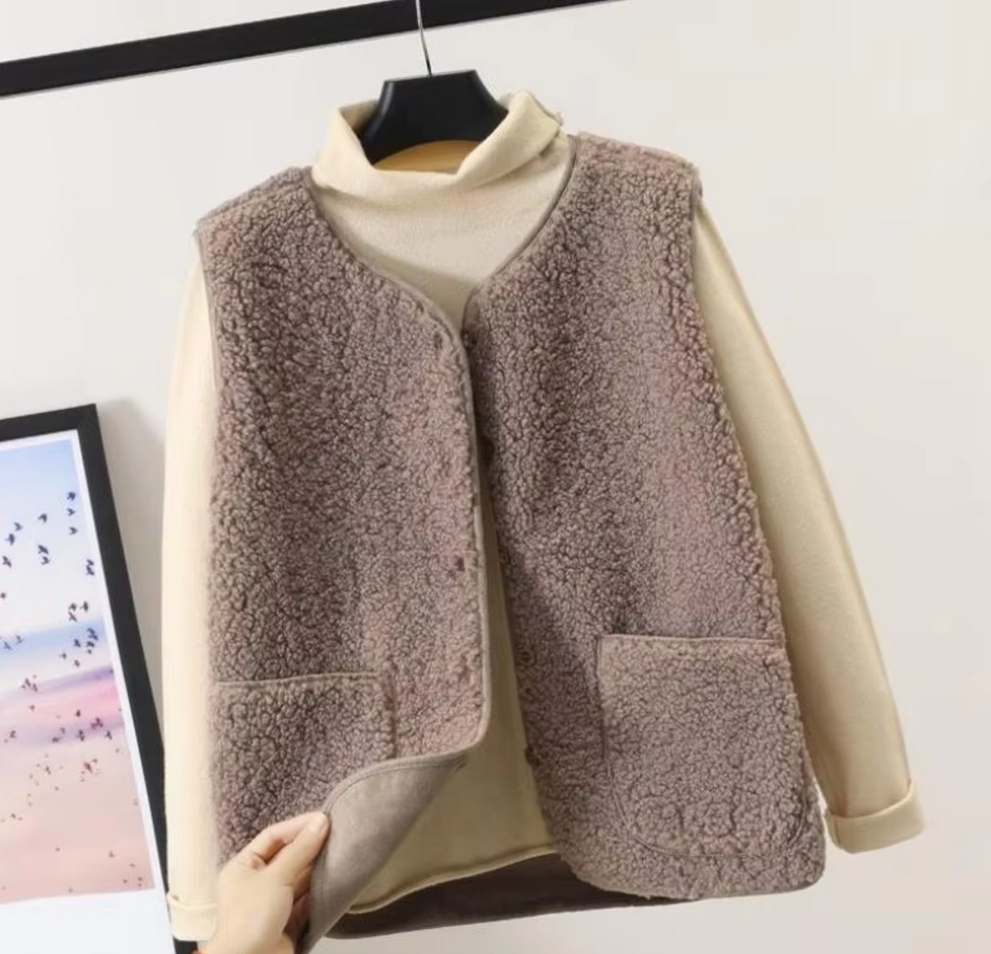 Salma | Winter fleece vest