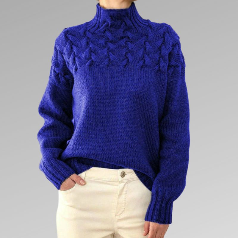 Julieta® | Pull Davila Élégant & Chaud À Col Montant