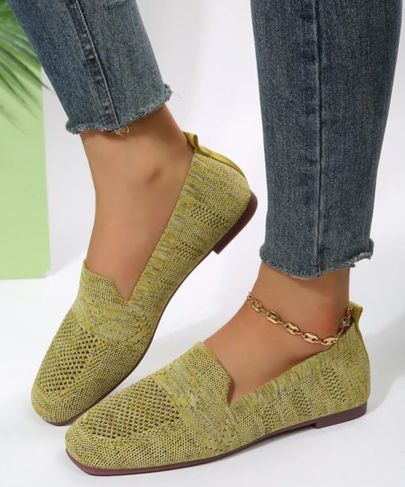 Gaia® | Comfortable Knitted Flat Shoes