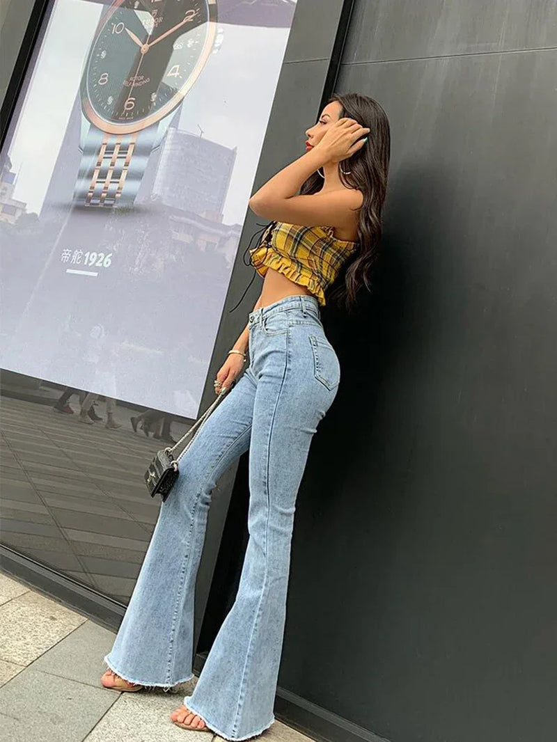Fabiana® | Vintage High Waist Flare Jeans