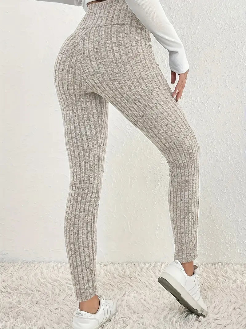 Costanza® | Fleece-Lined Knit Leggings