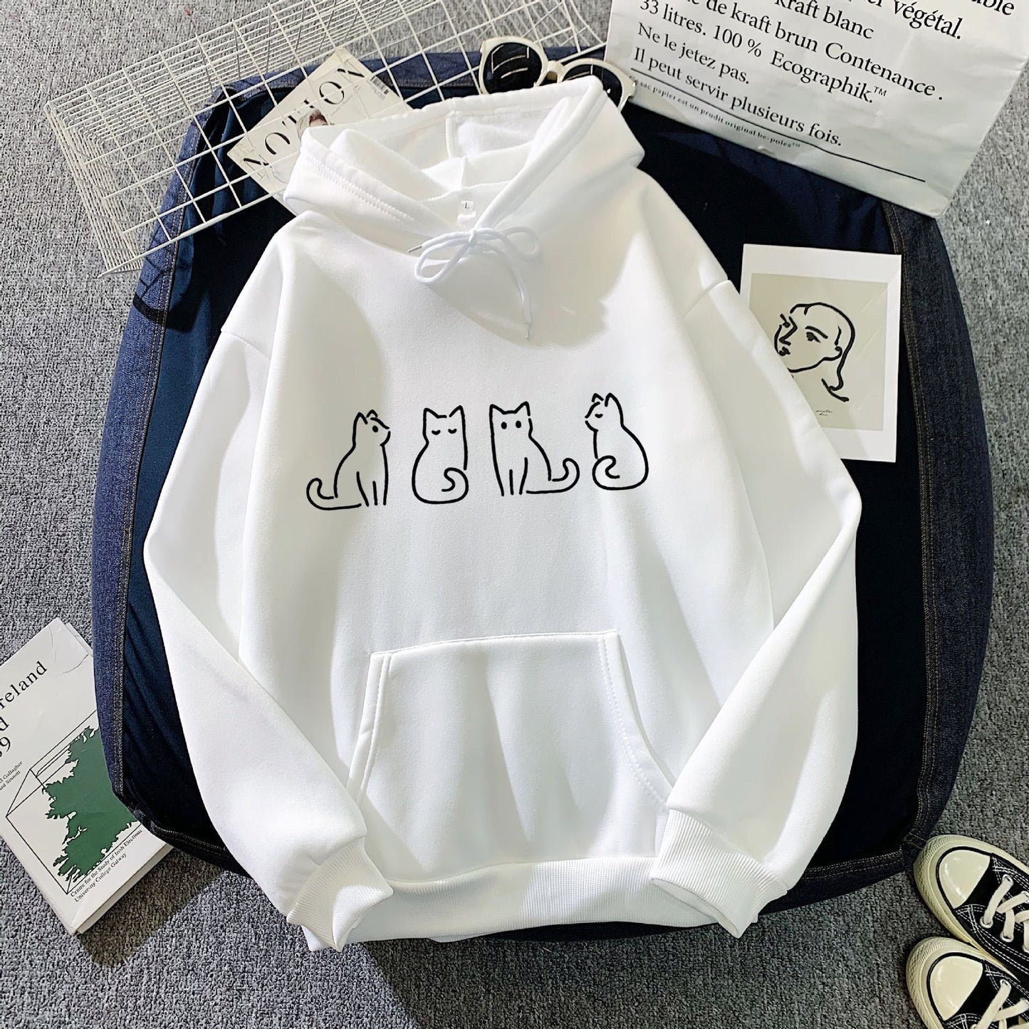 Florencia® | Long sleeve casual hoodie