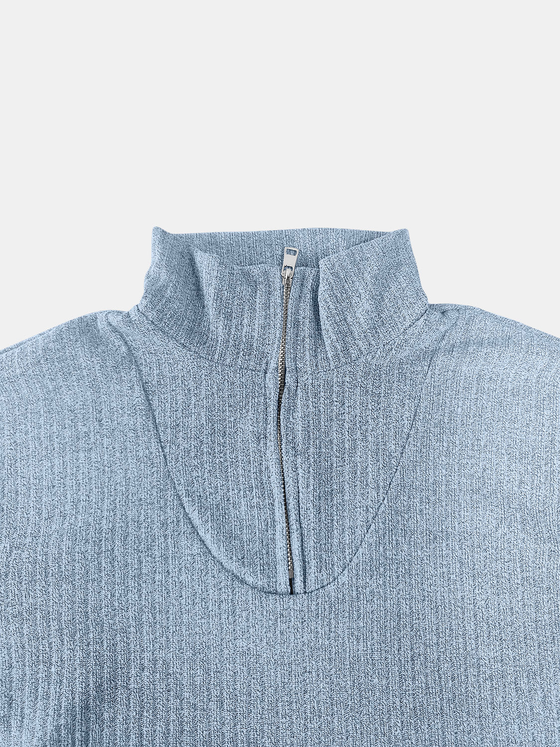 Teresa | Full size quarter zip long sleeve top