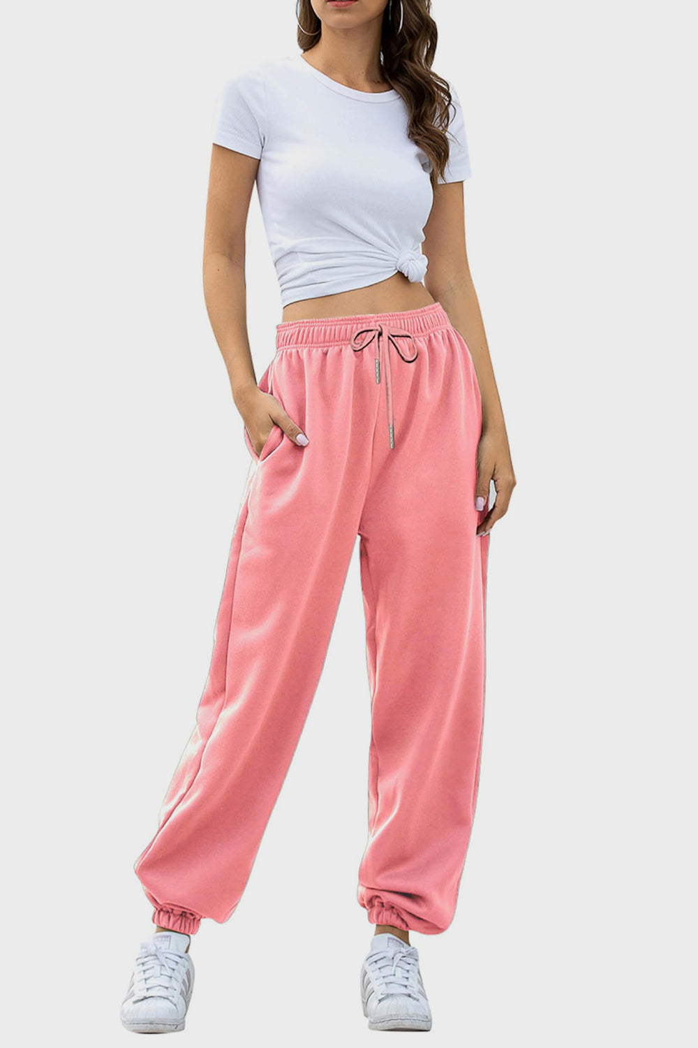 Angela | Jogging pants with elastic waistband and pockets