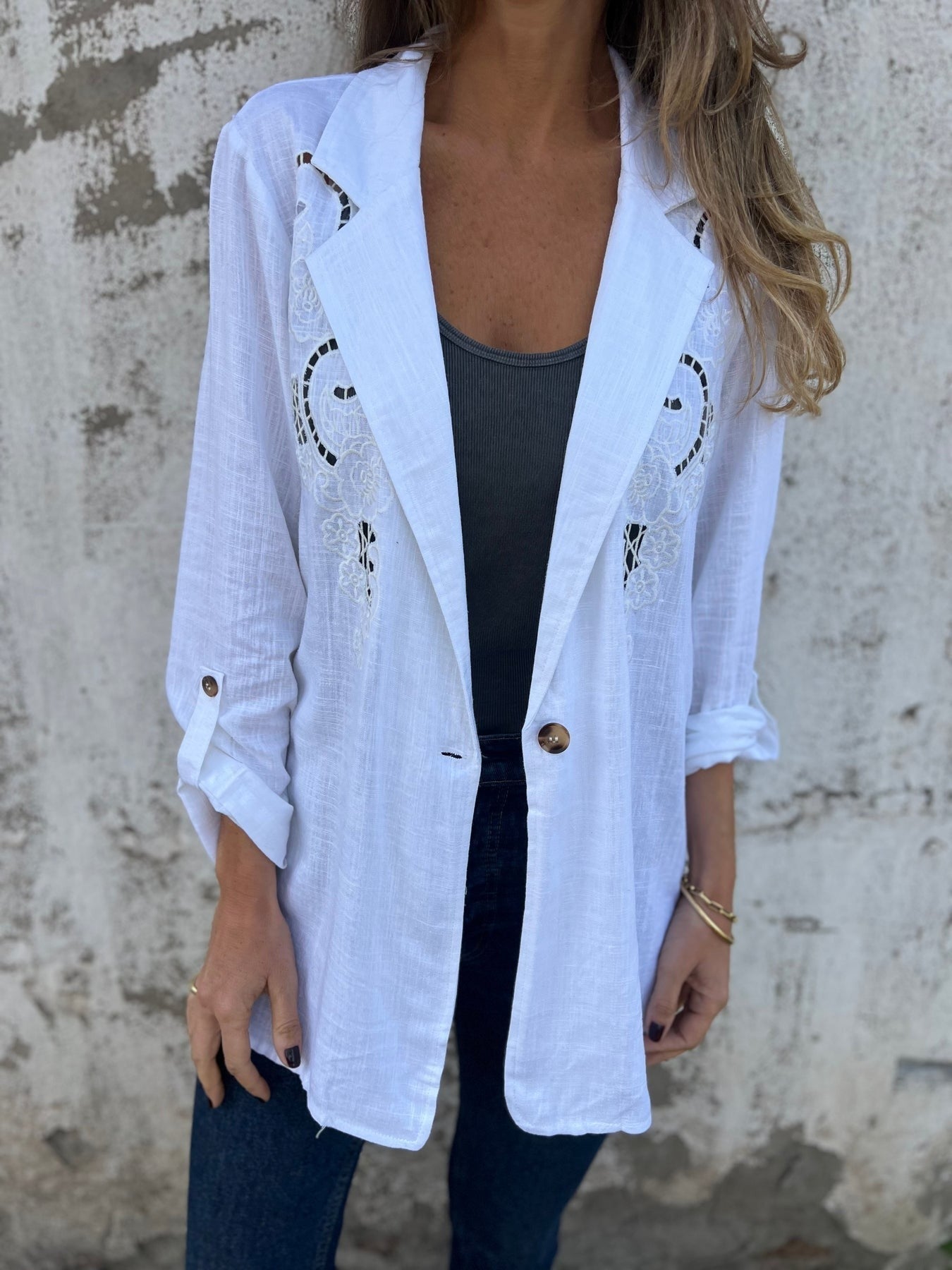 Genoveva | Shirt with embroidery