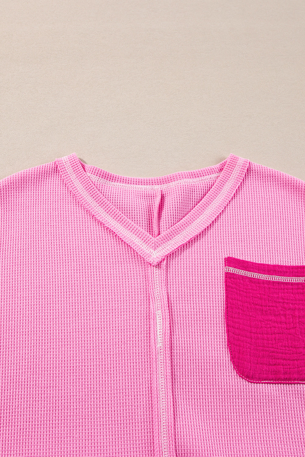Pink | Casual and comfortable winter blouse