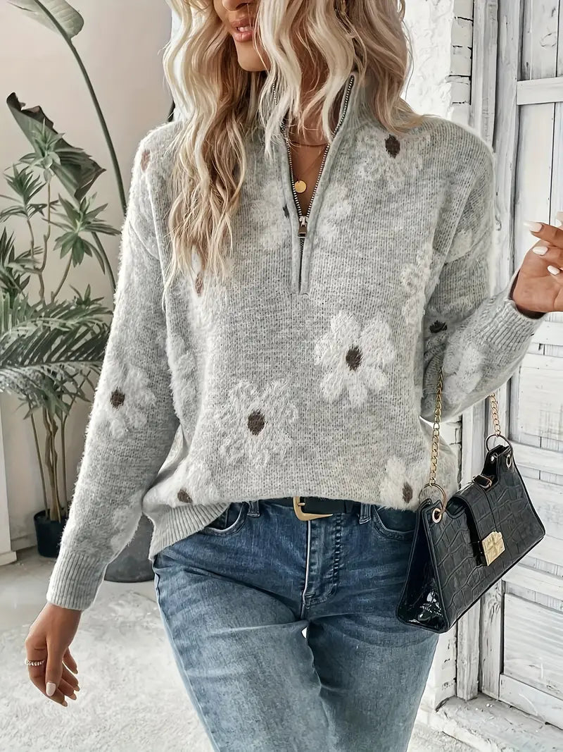 Paola® | Fiorella – Pull décontracté à fermeture éclair for women