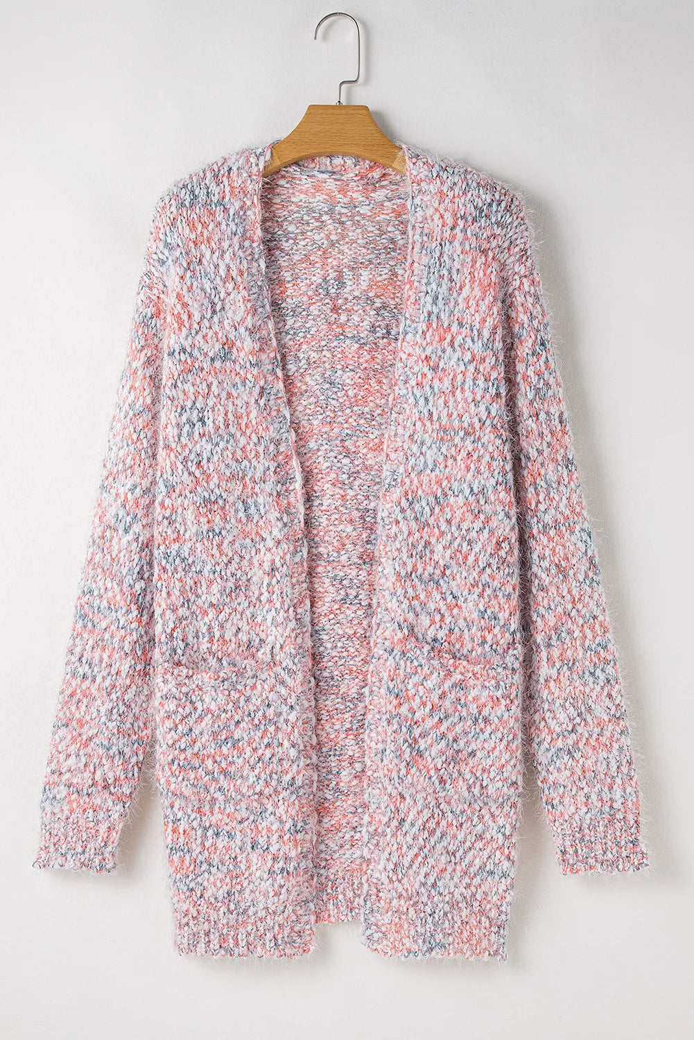 Constance | Long sleeve open front cardigan with pockets