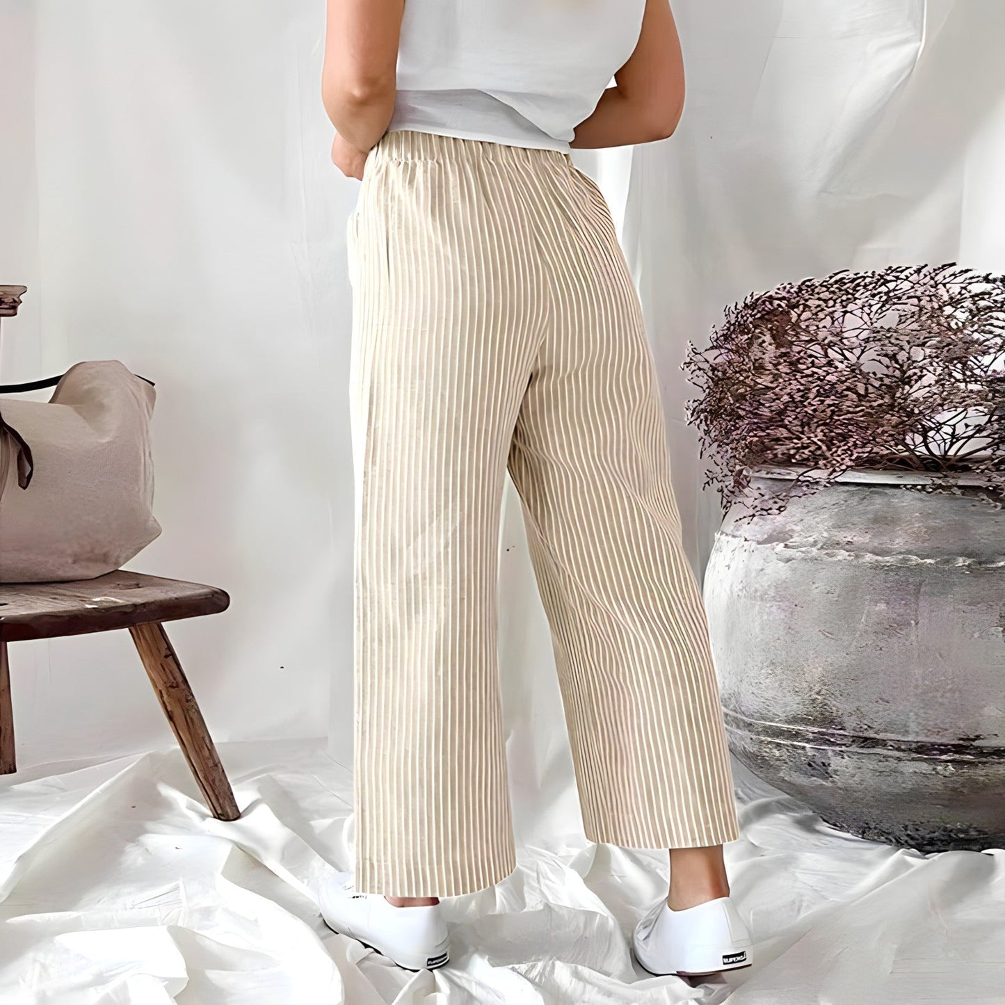 Adina® | Striped trousers for women