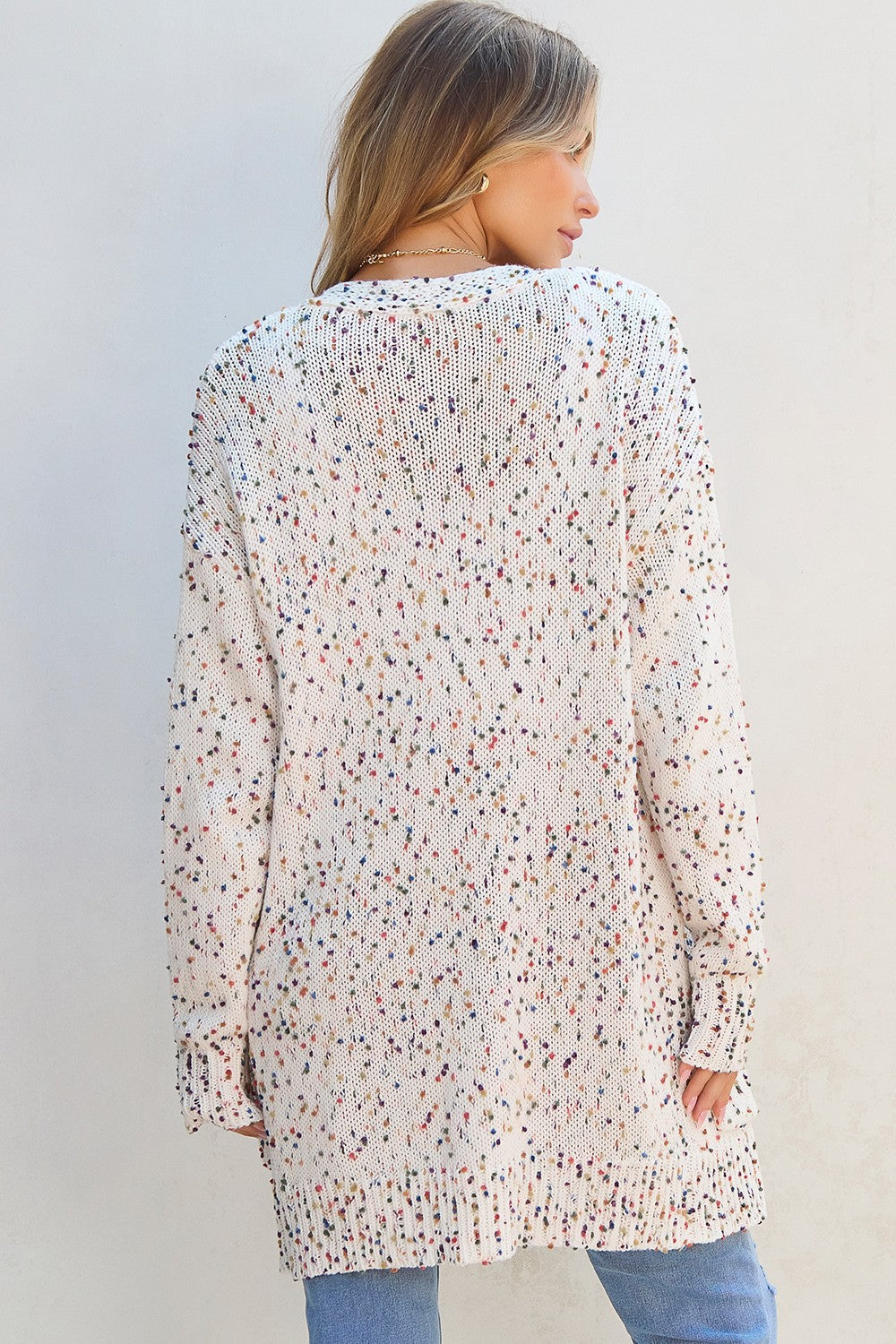 Daniela | Long sleeve open front cardigan