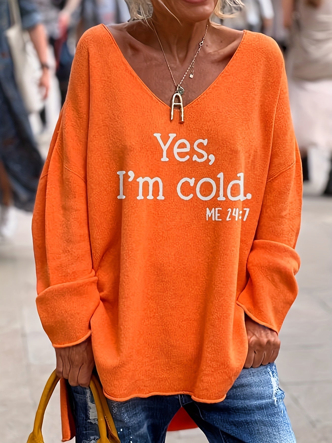 Flor | Women's V-neck sweater