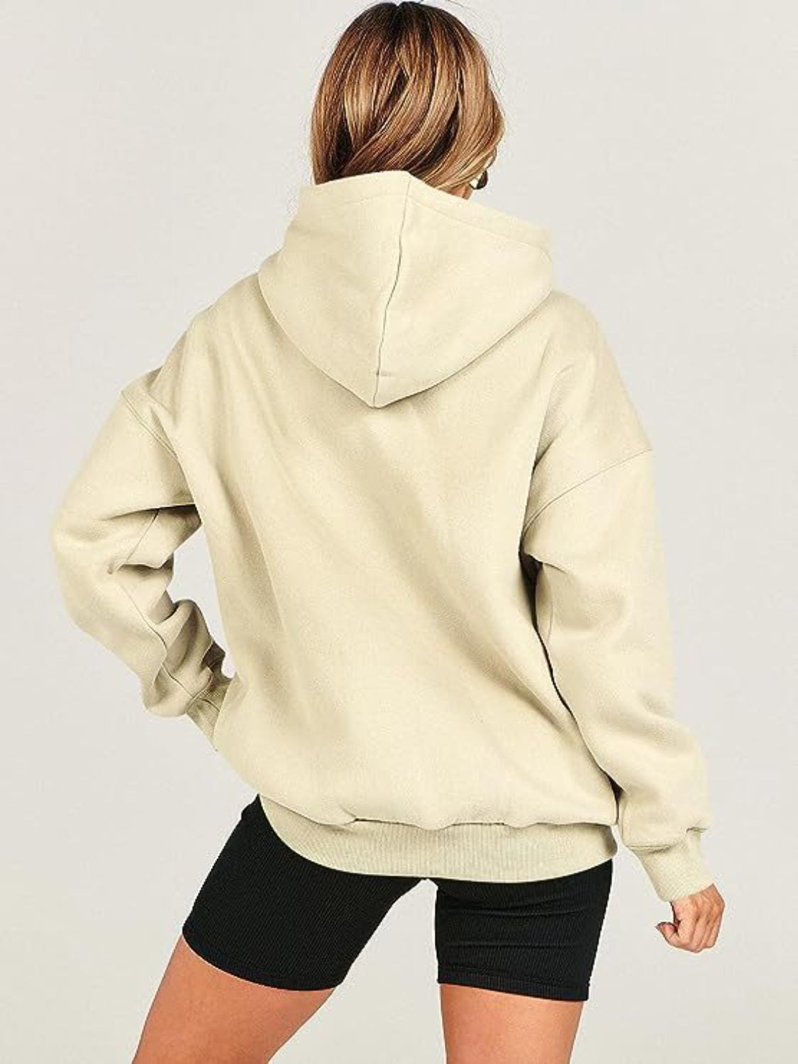 Monica | Long-sleeved hoodie with dropped shoulders