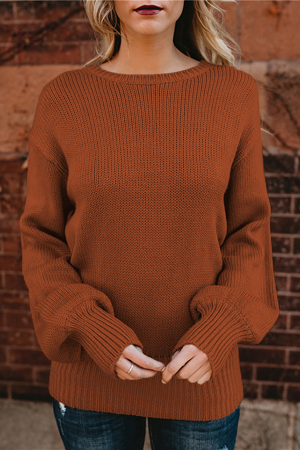 Nélida | Fashionable and effortless winter sweater