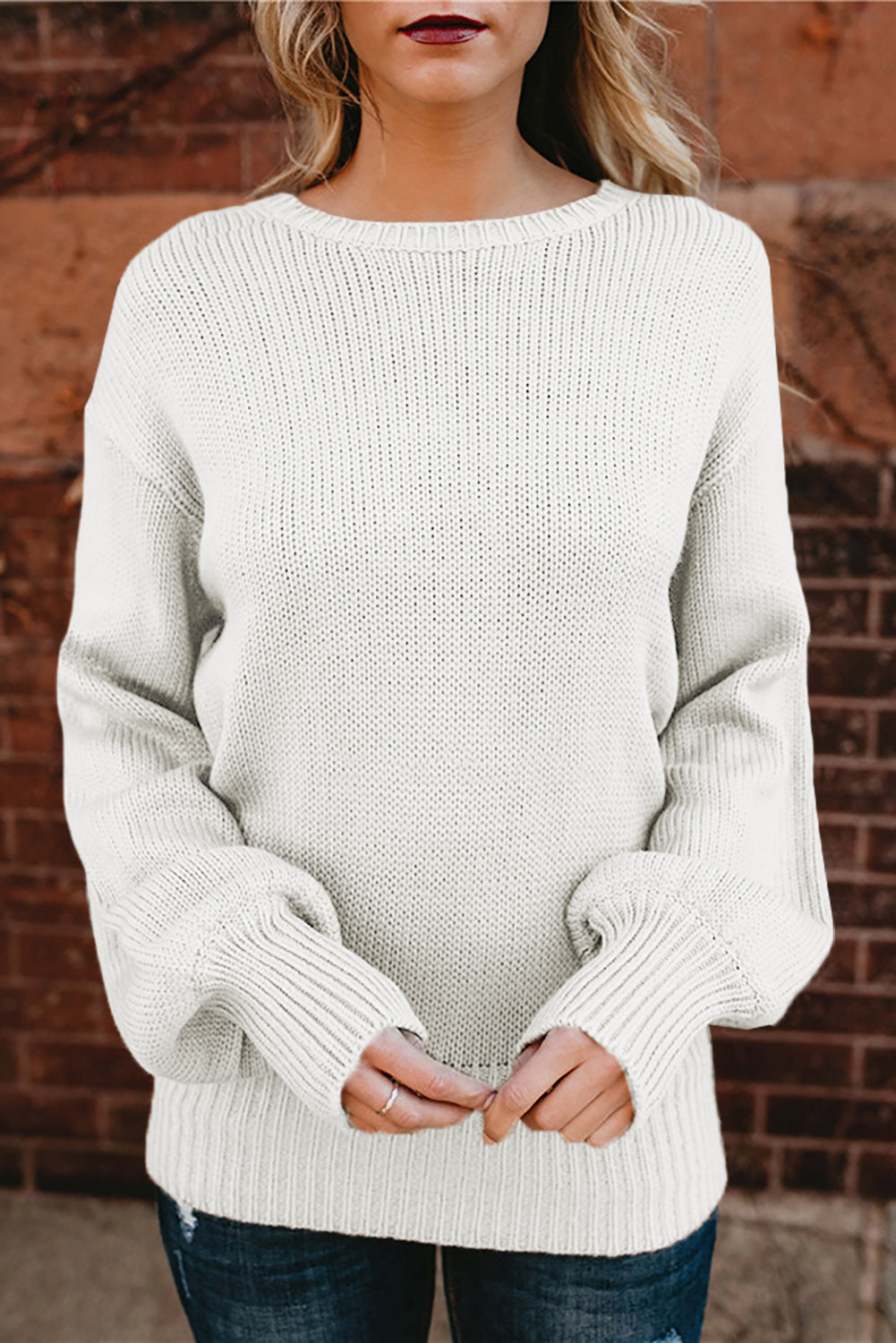 Nélida | Fashionable and effortless winter sweater