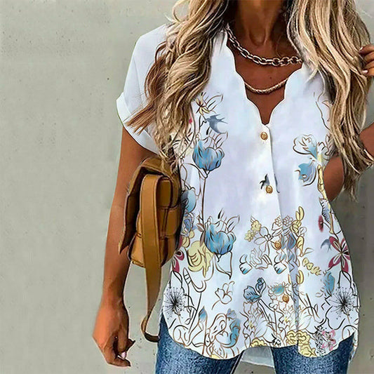 Brynne® | Floral Print Blouse