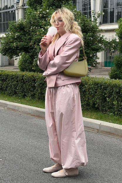 Street Fashion Cotton Lantern Loose Casual Pants