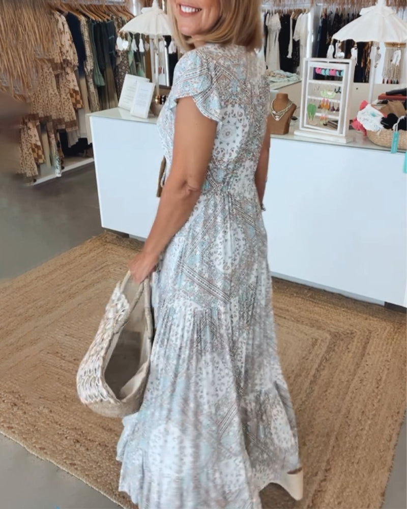 Rosalie® | Holiday Dress With Slit