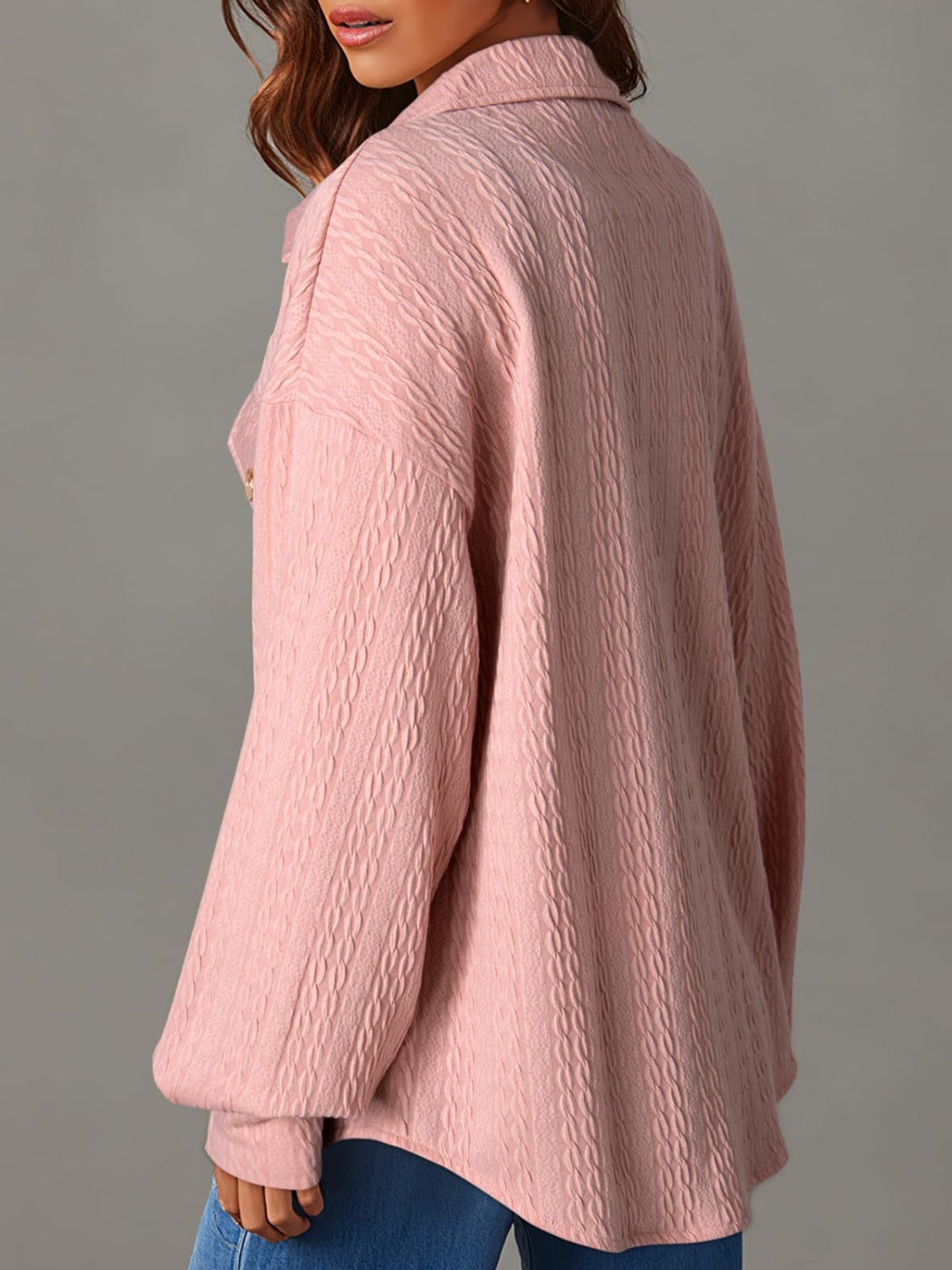 Rita | Structured long-sleeved jacket with button placket