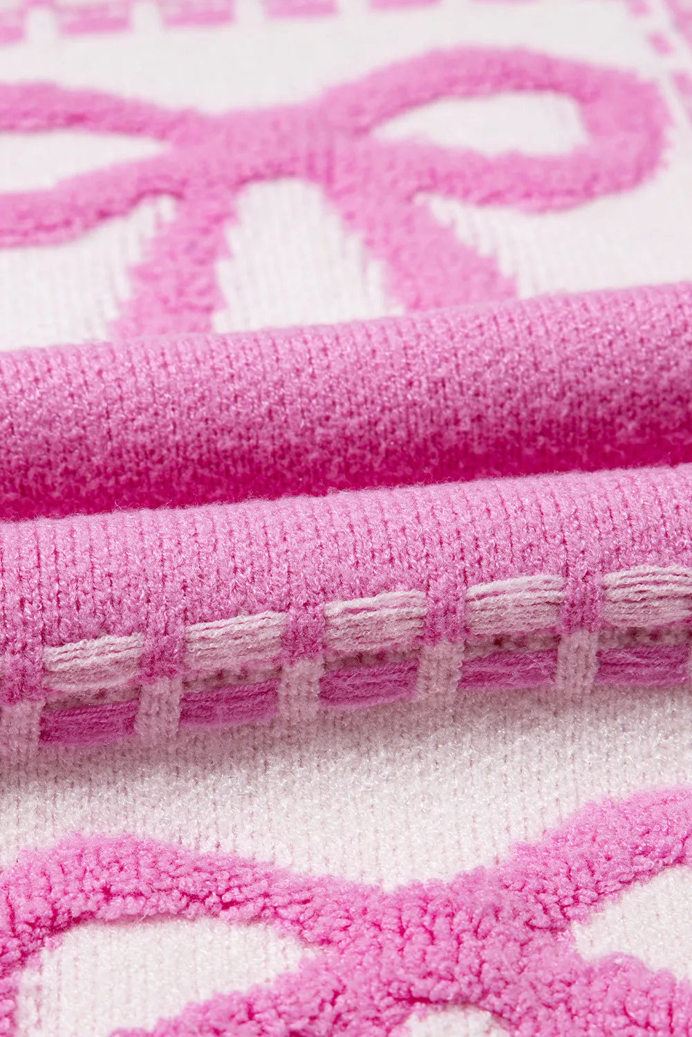 Geraldine | Long-sleeved sweater with bow and crew neck