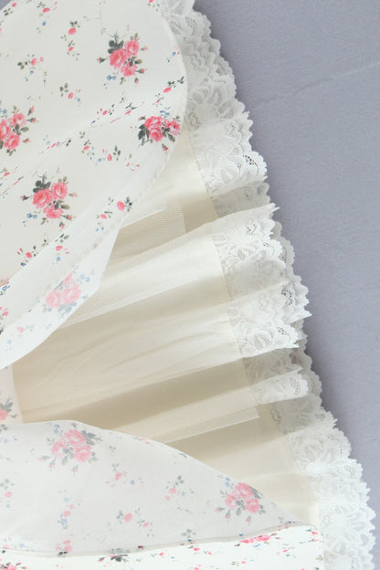 Sweet Floral Bow Off Shoulder Mini Dress